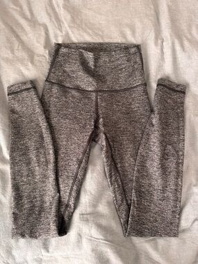 lululemon wunder athletica Marled Charcoal Leggings - 2